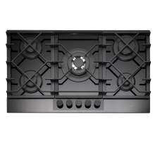 Caple C889G Gas-On-Glass Gunmetal Hob