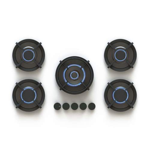 Novy Gas Pro ELBRUS 5 PITT Individual Burner Gas Hobs