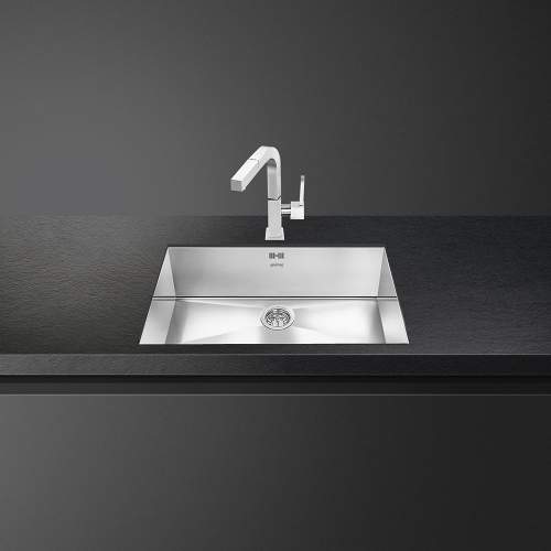 Smeg Quadra VSTQ72-2 Undermount Large Single Bowl Sink
