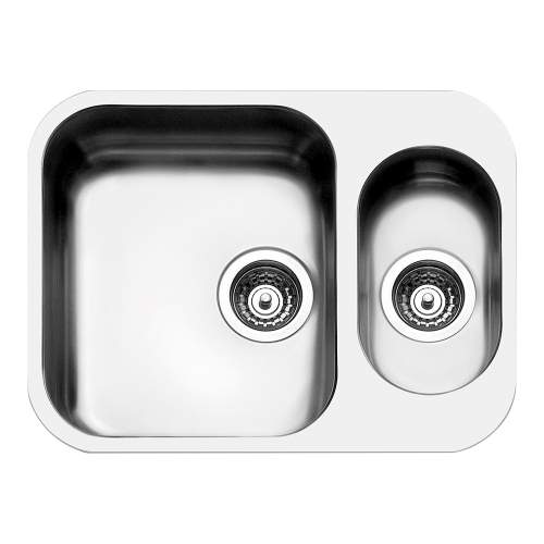 Smeg Alba UM3416-1 Undermount 1.5 Bowl Kitchen Sink