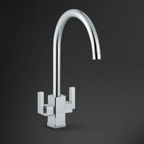 Smeg Modena Dual Lever WRAS Approved Kitchen Tap