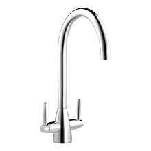 Smeg Miro Twin Lever WRAS Approved Kitchen Tap