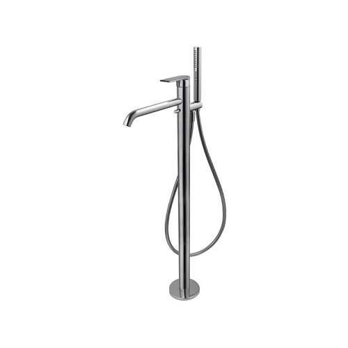 Vema Timea Chrome Floor Standing Bath Shower Mixer