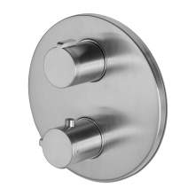 Bluci Tiber Stainless Steel Two Outlet Thermostatic Mixer Shower Valve