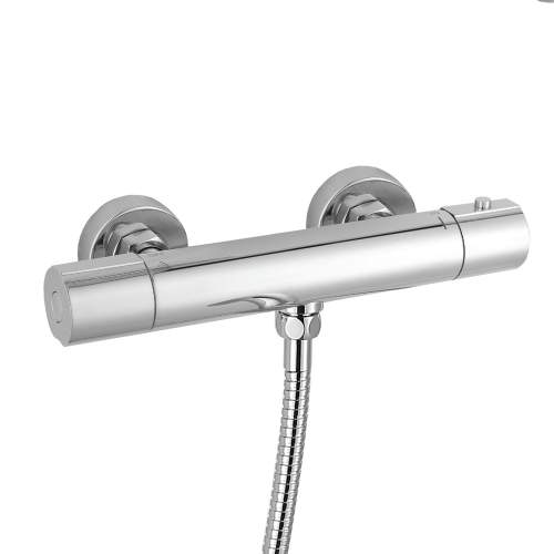 Bluci Primo Cool-Touch Thermostatic Mixer Shower with Riser Kit