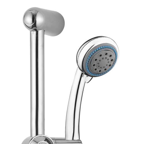 Bluci Low Pressure Thermostatic Bar Mixer Shower with Riser Kit