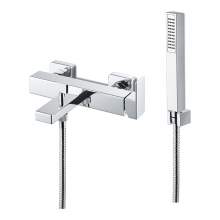 Bluci Lys Chrome Wall Mounted Bath Shower Mixer