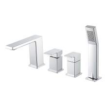 Bluci Lys Chrome Wall Mounted Bath Shower Mixer