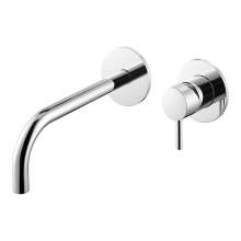 Bluci Maira Chrome Wall Mounted Basin Mixer