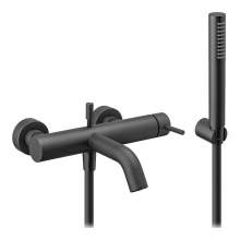 Bluci Maira Matt Black Wall Mounted Bath Shower Mixer