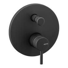 Bluci Maira Black Two Outlet Concealed Shower Mixer with Diverter