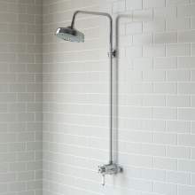 Bluci Traditional Shower Pack 2 - Single Outlet & Overhead Shower
