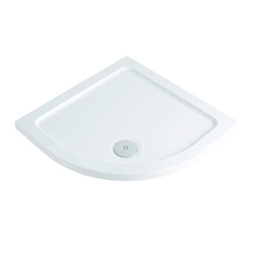 Bluci Low Profile 800mm Quadrant Slimline Shower Tray