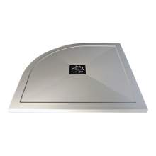 Bluci Ultra-Slim Quadrant Stone Resin Shower Tray