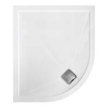 Bluci Anti Slip Ultra Slim 1200mm Offset Quadrant Shower Tray