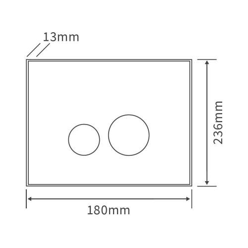Bluci Reflect Flushplate