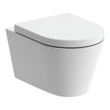 Bluci Cilantro Rimless Wall Hung WC with Soft Close Seat