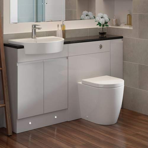 Bluci Cilantro Semi Recessed Basin