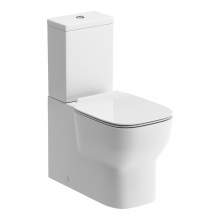 Bluci Senna Fully Shrouded Close Coupled WC with Soft Close Seat
