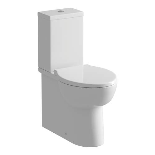 Bluci Mimosa Fully Shrouded Close Coupled WC with Soft Close Seat