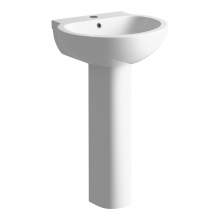 Bluci Mimosa Basin with Full Pedestal