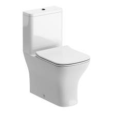 Bluci Cedarwood Fully Shrouded Close Coupled WC with Soft Close Seat