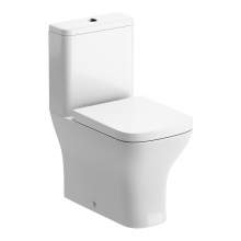 Bluci Cedarwood Fully Shrouded Close Coupled WC with Soft Close Seat Options