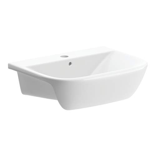 Bluci Cedarwood Semi Recessed Basin