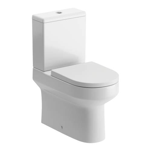 Bluci Laurus Fully Shrouded Close Coupled WC with Soft Close Seat