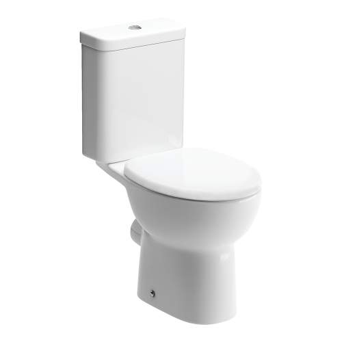Bluci Tuscany Open Back Close Coupled WC with Soft Close Seat