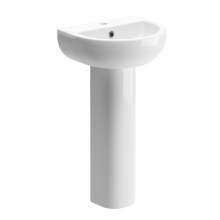 Bluci Tuscany Basin with Full Pedestal