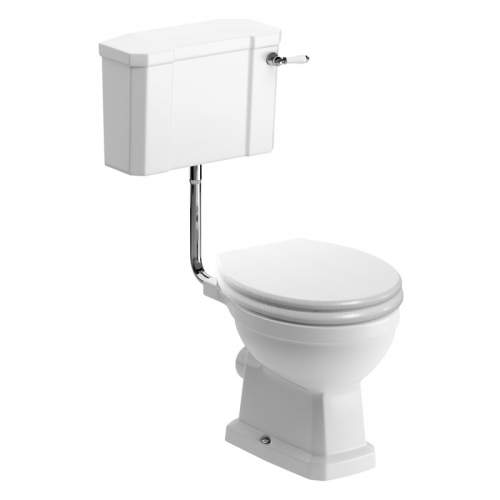 Bluci Sherbourne Low Level WC with Soft Close Seat