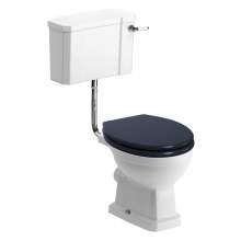 Bluci Sherbourne Low Level WC with Soft Close Seat