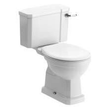 Bluci Sherbourne Open Back Close Coupled WC with Soft Close Seat