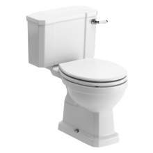 Bluci Sherbourne Open Back Close Coupled WC with Soft Close Seat