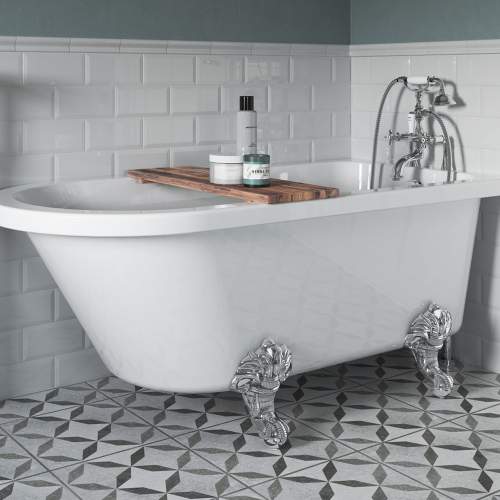 Bluci Clevedon Freestanding Single Ended Bath