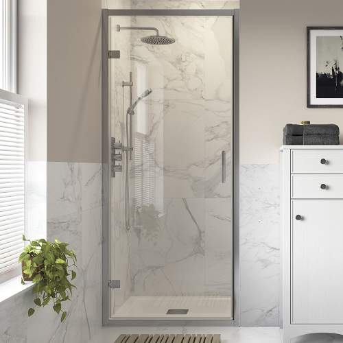 Bluci 2000mm High Hinged Door Shower Enclosure