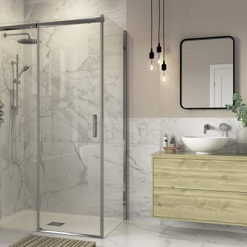 Bluci Icon Side Panel for Semi Framed Sliding Door