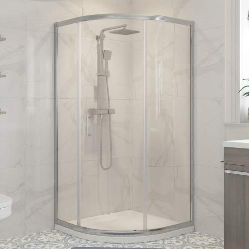 Bluci Classic Framed 1 Door Quadrant Shower Enclosure