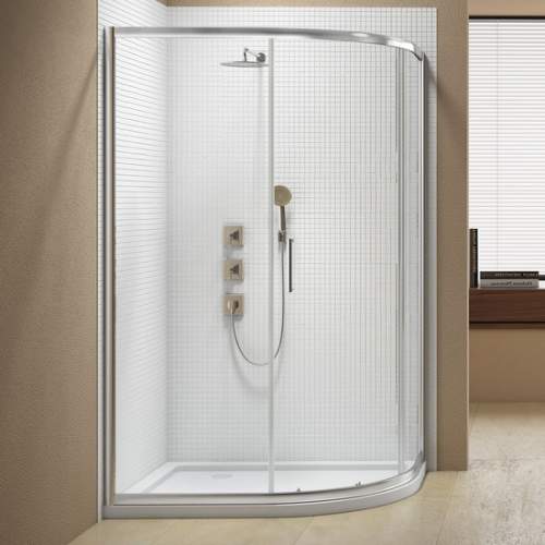 Bluci Sublime 1 Door Offset Quadrant Shower Enclosure