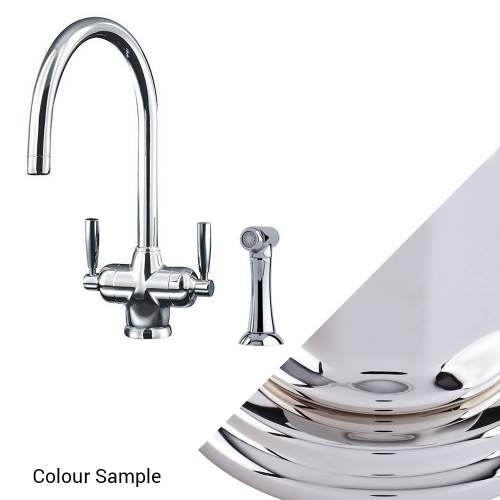 Perrin & Rowe 1535 MIMAS Filtration Mixer Kitchen Tap with Rinse