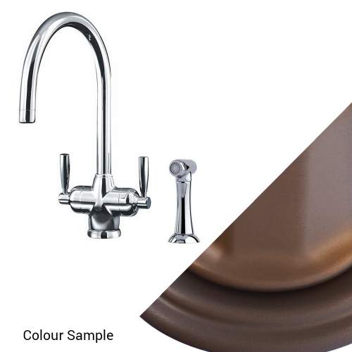 Perrin & Rowe 1535 MIMAS Filtration Mixer Kitchen Tap with Rinse