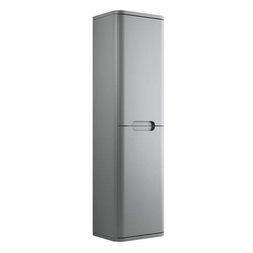 Bluci Lambra 2 Door Wall Hung Tall Bathroom Unit