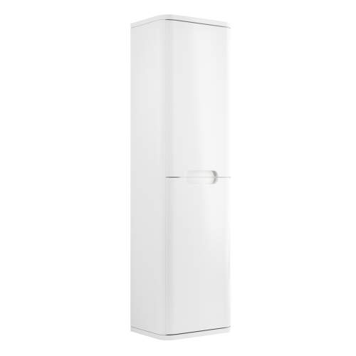 Bluci Lambra 2 Door Wall Hung Tall Bathroom Unit