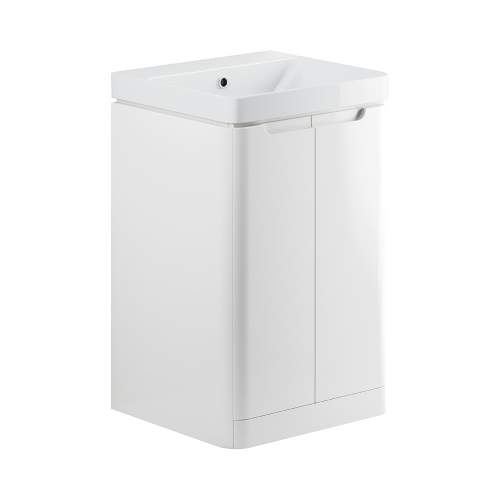 Bluci Lambra 500mm 2 Drawer Cloakroom Basin Unit