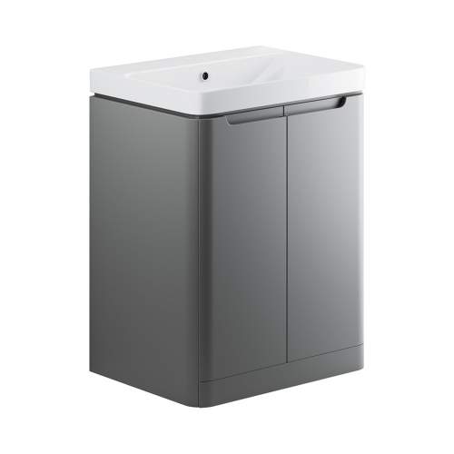 Bluci Lambra 600mm 2 Door Bathroom Basin Unit