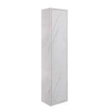 Bluci Perla Single Door Wall Hung Tall Bathroom Unit