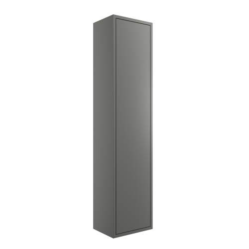 Bluci Perla Single Door Wall Hung Tall Bathroom Unit