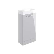 Bluci Volta 410mm Floor Standing 1 Door Bathroom Basin Unit