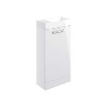 Bluci Volta 410mm Floor Standing 1 Door Bathroom Basin Unit